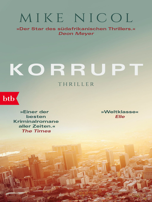 Title details for Korrupt by Mike Nicol - Available